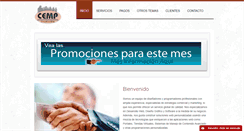 Desktop Screenshot of cempecuador.com